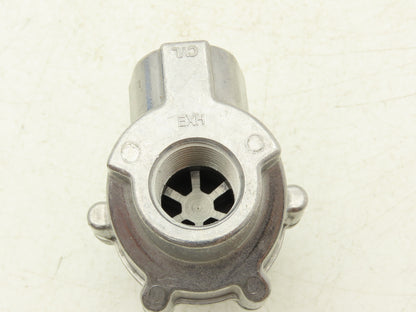 Deltrol EV30A2 Pneumatic Quick Exhaust Valve 20-125psi 1/2"x 3/4"NPT 3-Way