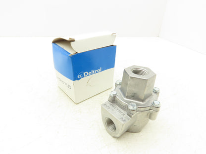 Deltrol EV30A2 Pneumatic Quick Exhaust Valve 20-125psi 1/2"x 3/4"NPT 3-Way