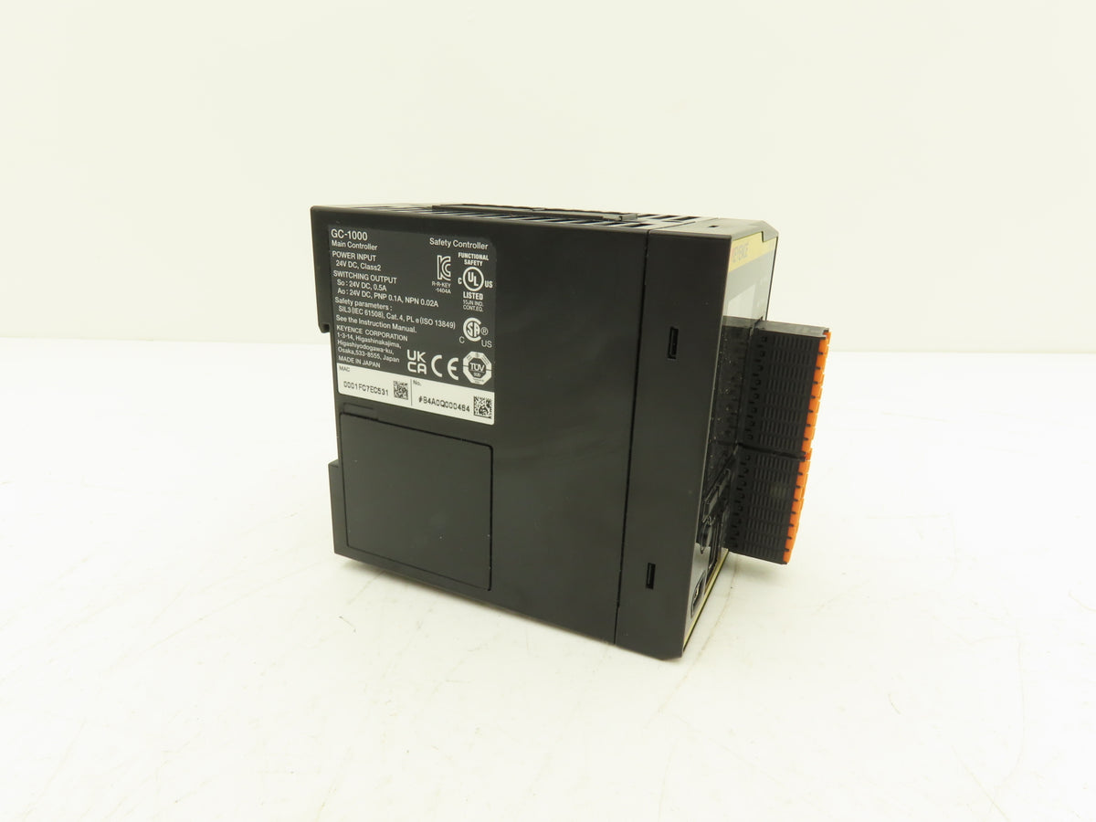 Keyence GC-1000 Programmable Safety Controller 24VDC