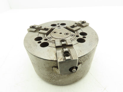 Haw Yang BL06B-3 CNC 3 Jaw Power Chuck 6" Max RPM 6000 Hydraulic Clamp Wedge