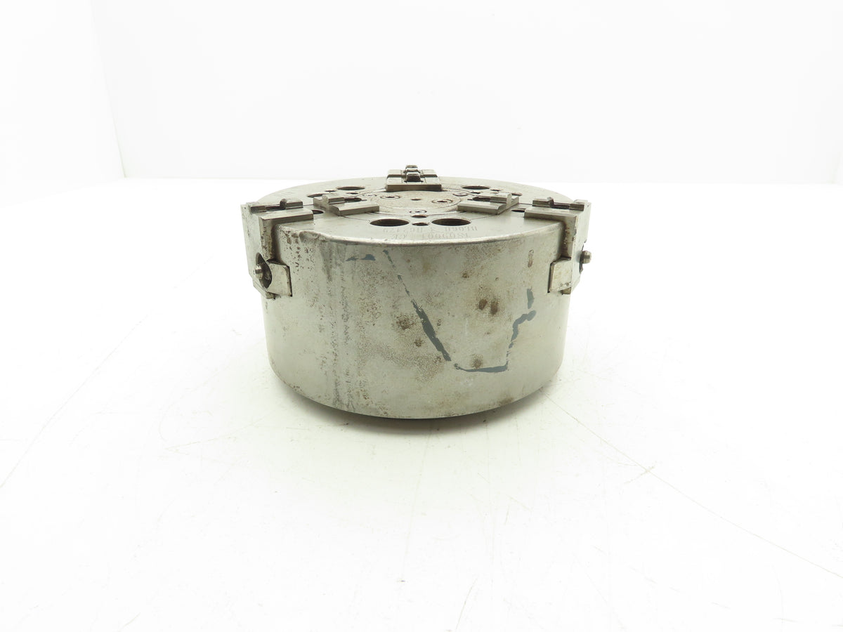 Haw Yang BL06B-3 CNC 3 Jaw Power Chuck 6" Max RPM 6000 Hydraulic Clamp Wedge