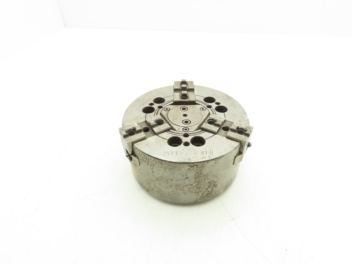 Haw Yang BL06B-3 CNC 3 Jaw Power Chuck 6" Max RPM 6000 Hydraulic Clamp Wedge