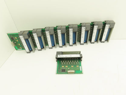 Allen Bradley 1746-ITB16 SLC 500 Input Module 16-Point Fast DC Sink Lot of 9