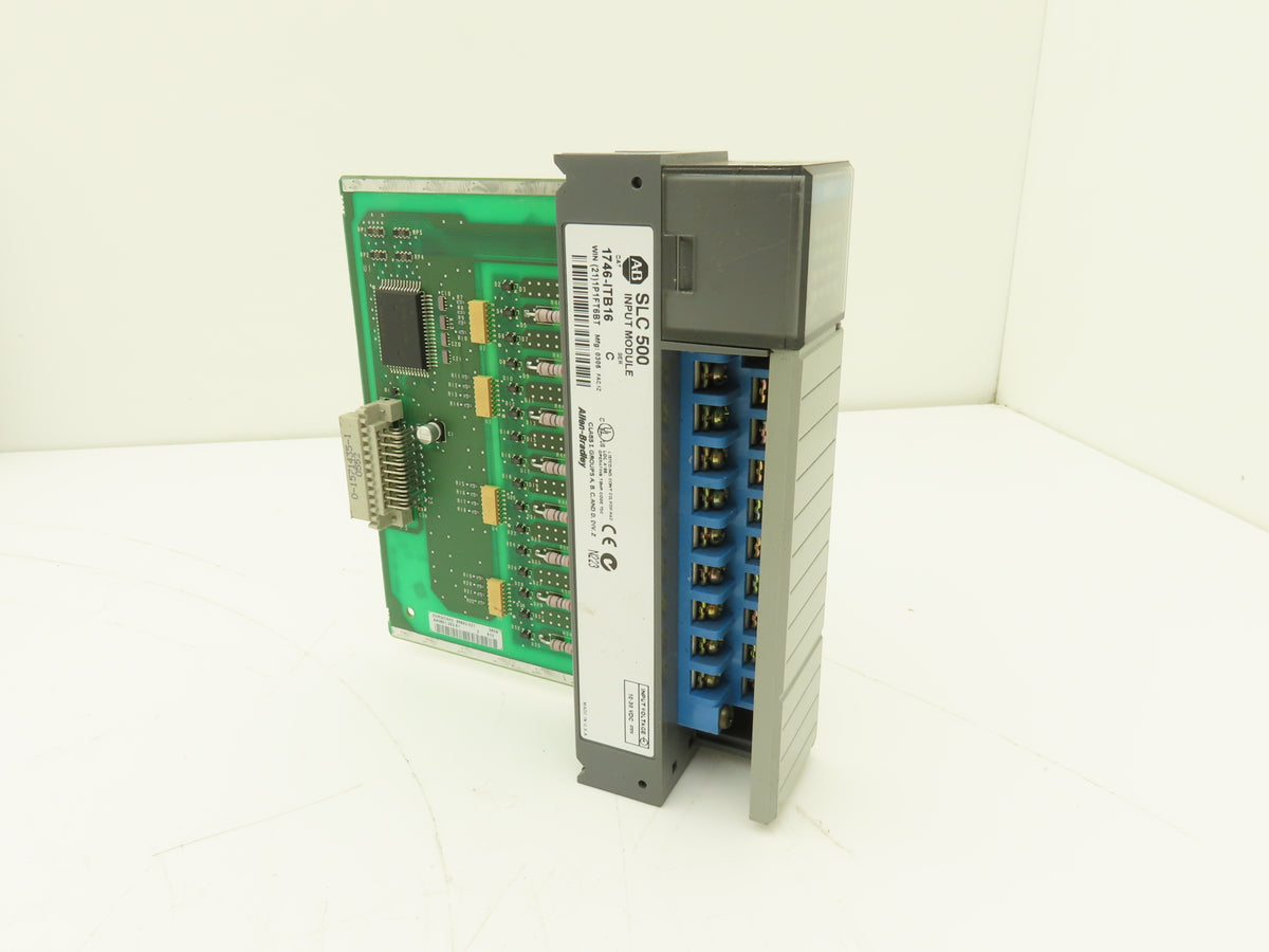 Allen Bradley 1746-ITB16 SLC 500 Input Module 16-Point Fast DC Sink Lot of 9