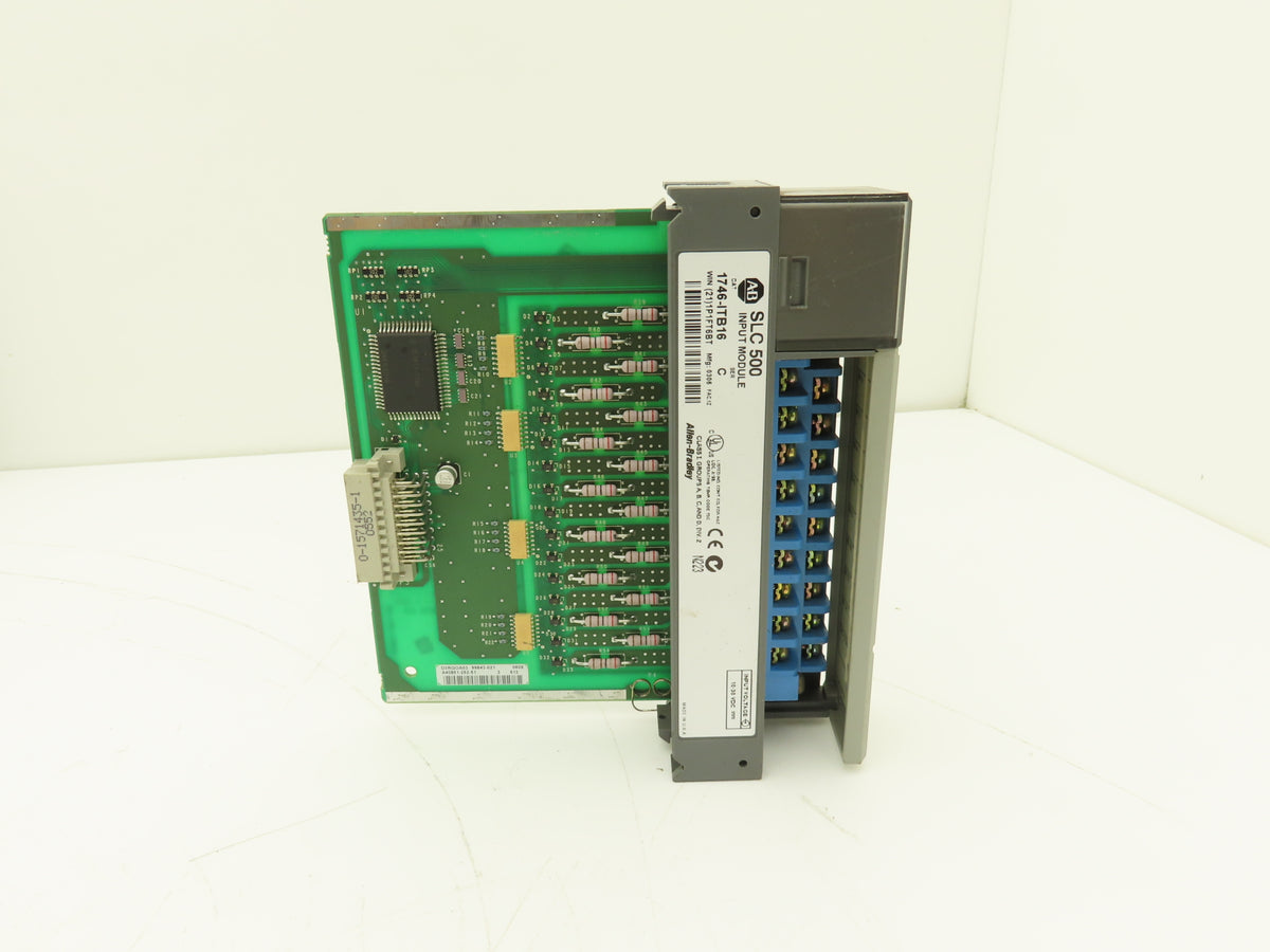 Allen Bradley 1746-ITB16 SLC 500 Input Module 16-Point Fast DC Sink Lot of 9
