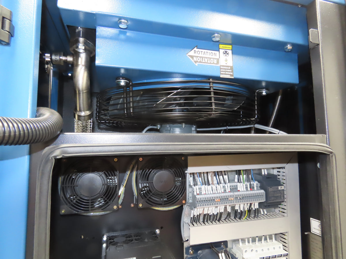 Kaishan KRSD-15VSD Rotary Screw Air Compressor 62CFM 125PSIG 15HP 480V 120G Tank