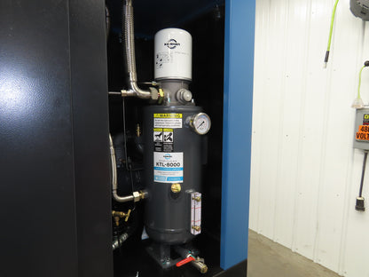 Kaishan KRSD-15VSD Rotary Screw Air Compressor 62CFM 125PSIG 15HP 480V 120G Tank
