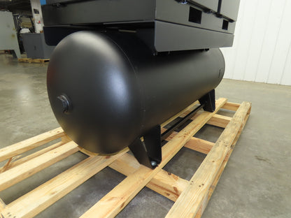Kaishan KRSD-15VSD Rotary Screw Air Compressor 62CFM 125PSIG 15HP 480V 120G Tank