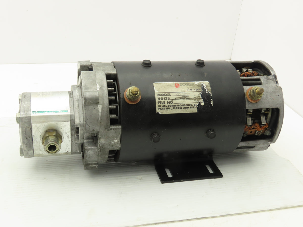 Raymond P94-4002A Dockstocker Forklift Hydraulic Pump & Motor Off DSS-350TT
