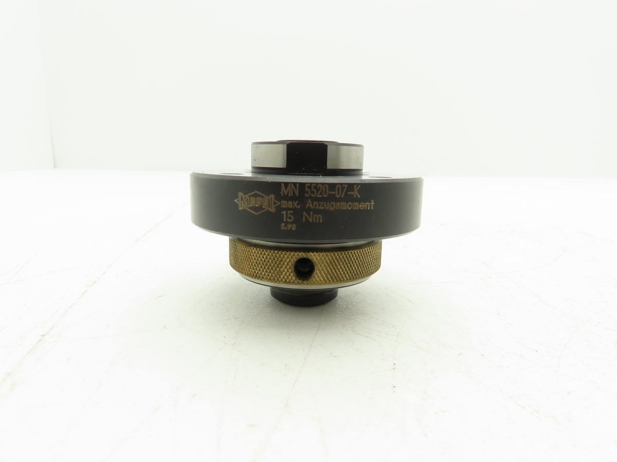 Mapal MN5520-07-K Tool Holder Adapter Flange Mounting Module 1.574" Shoulder
