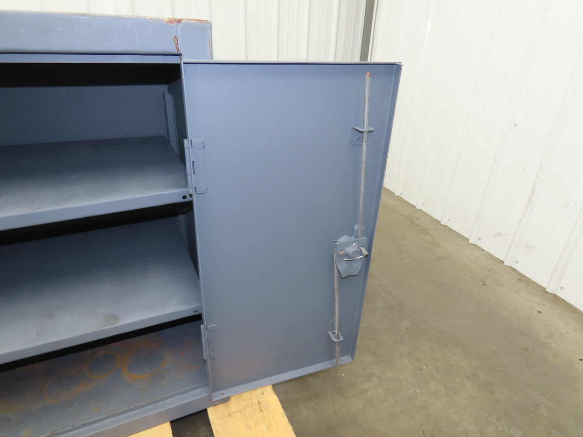 Durham Industrial 12 GA Counter-Height Cabinet 2 Shelf 36x24x36" Tool Storage