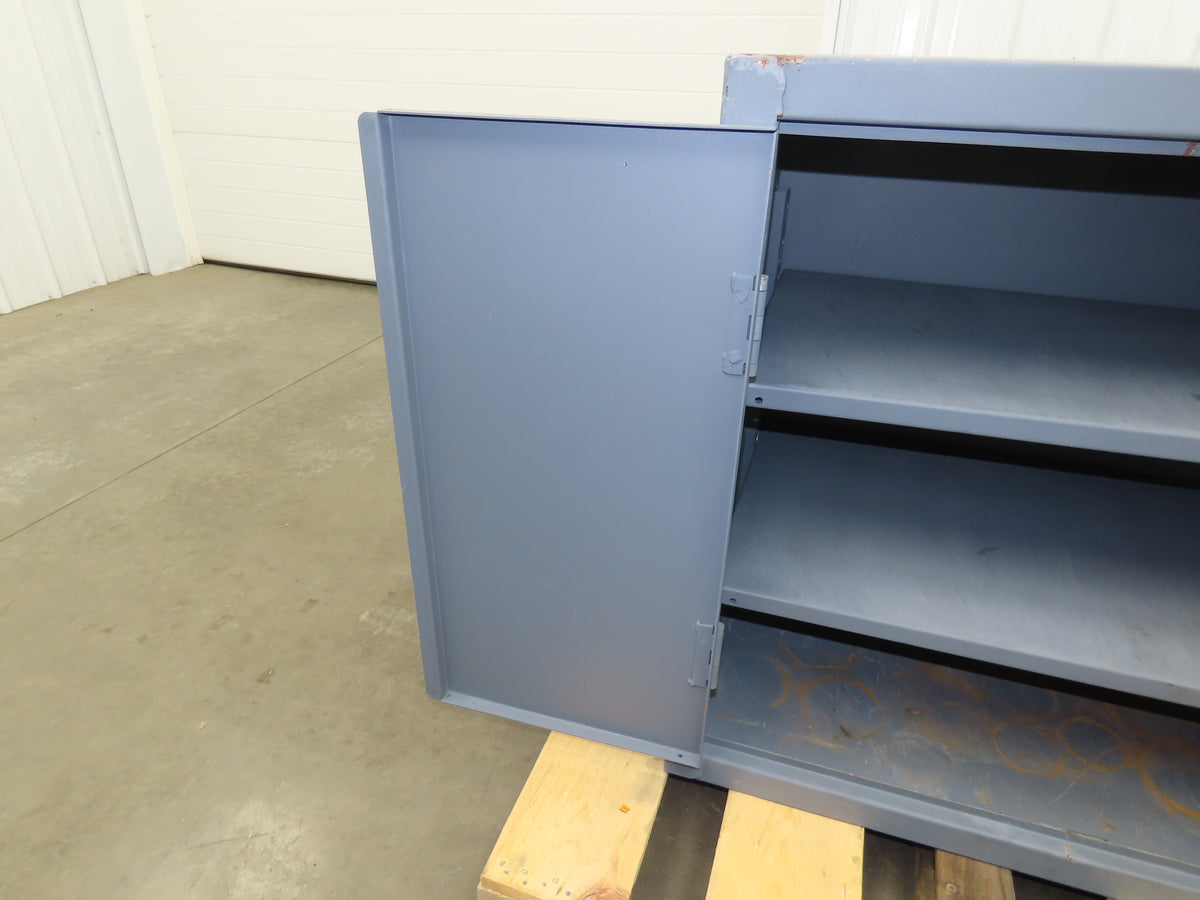 Durham Industrial 12 GA Counter-Height Cabinet 2 Shelf 36x24x36" Tool Storage