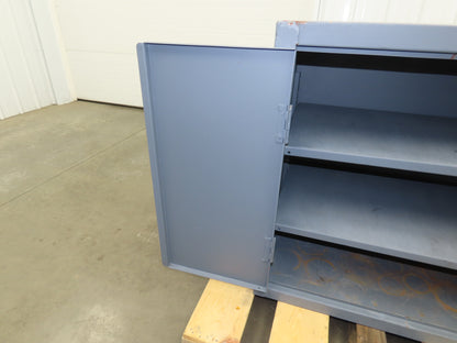 Durham Industrial 12 GA Counter-Height Cabinet 2 Shelf 36x24x36" Tool Storage