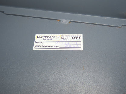 Durham Industrial 12 GA Counter-Height Cabinet 2 Shelf 36x24x36" Tool Storage