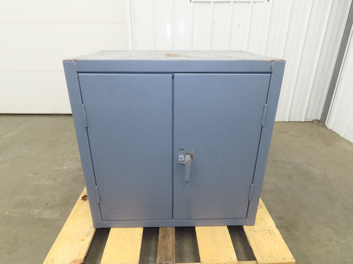 Durham Industrial 12 GA Counter-Height Cabinet 2 Shelf 36x24x36" Tool Storage
