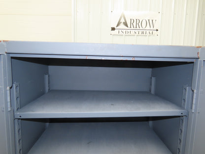Durham Industrial 12 GA Counter-Height Cabinet 2 Shelf 36x24x36" Tool Storage