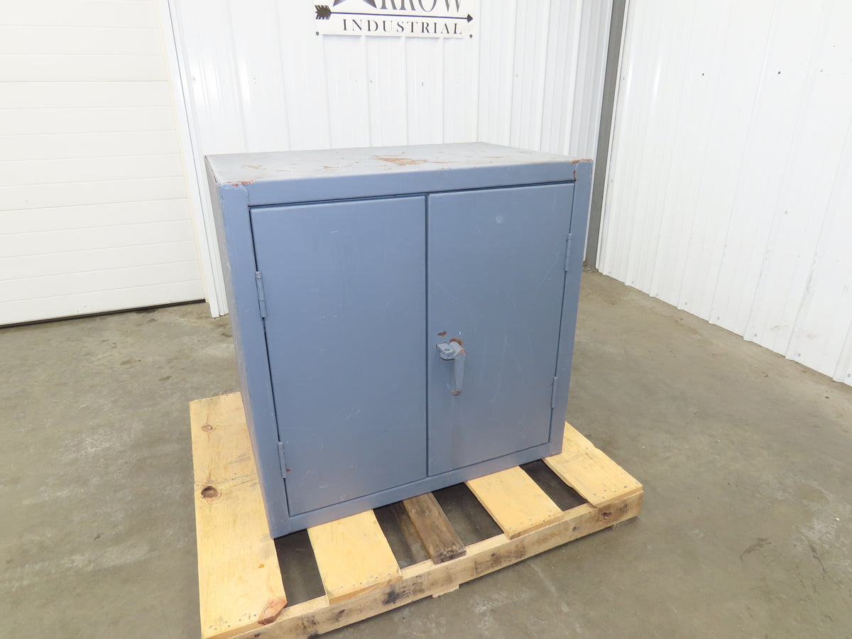 Durham Industrial 12 GA Counter-Height Cabinet 2 Shelf 36x24x36" Tool Storage