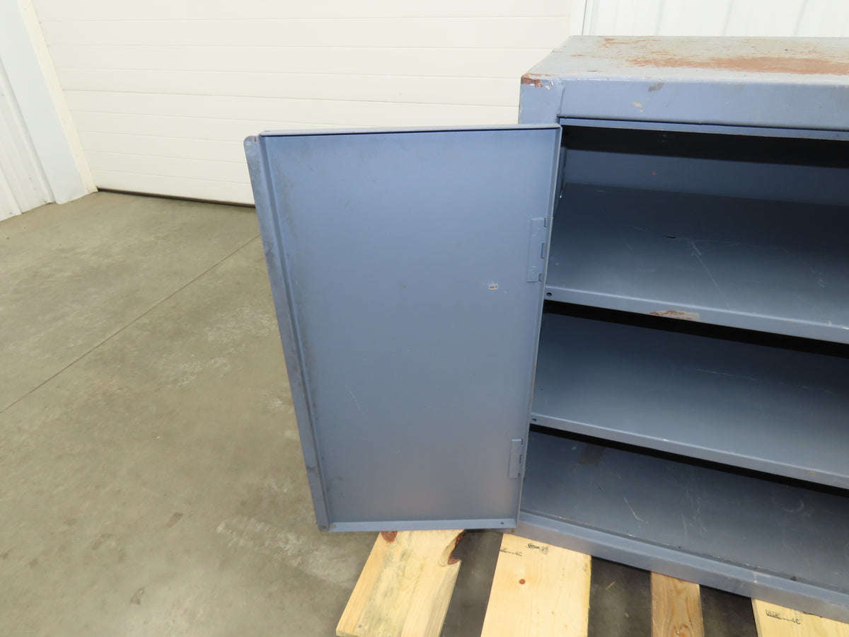 Durham Industrial Tool Storage Cabinet 12 GA Counter-Height 2 Shelf 36x24x36"