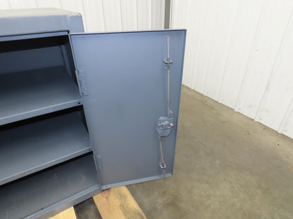 Durham Industrial Tool Storage Cabinet 12 GA Counter-Height 2 Shelf 36x24x36"