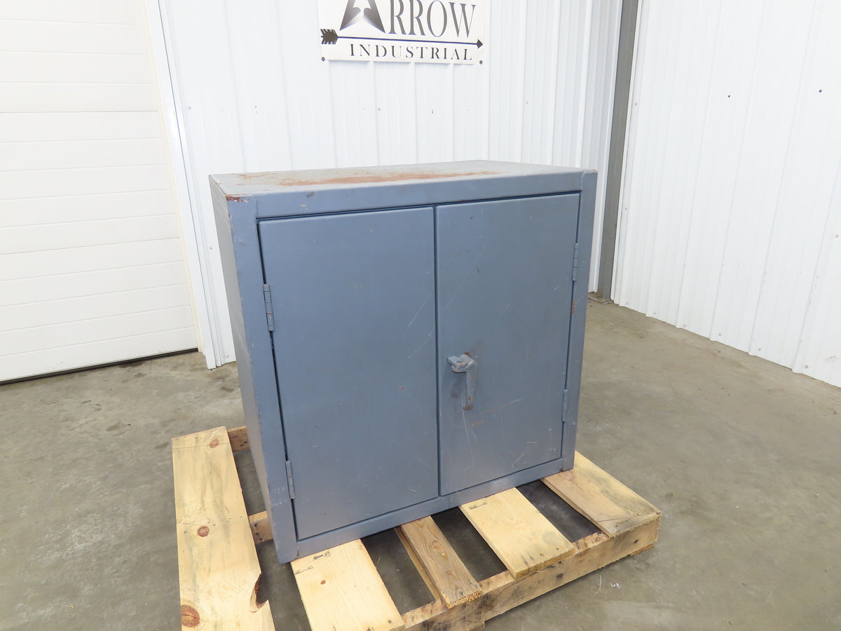 Durham Industrial Tool Storage Cabinet 12 GA Counter-Height 2 Shelf 36x24x36"