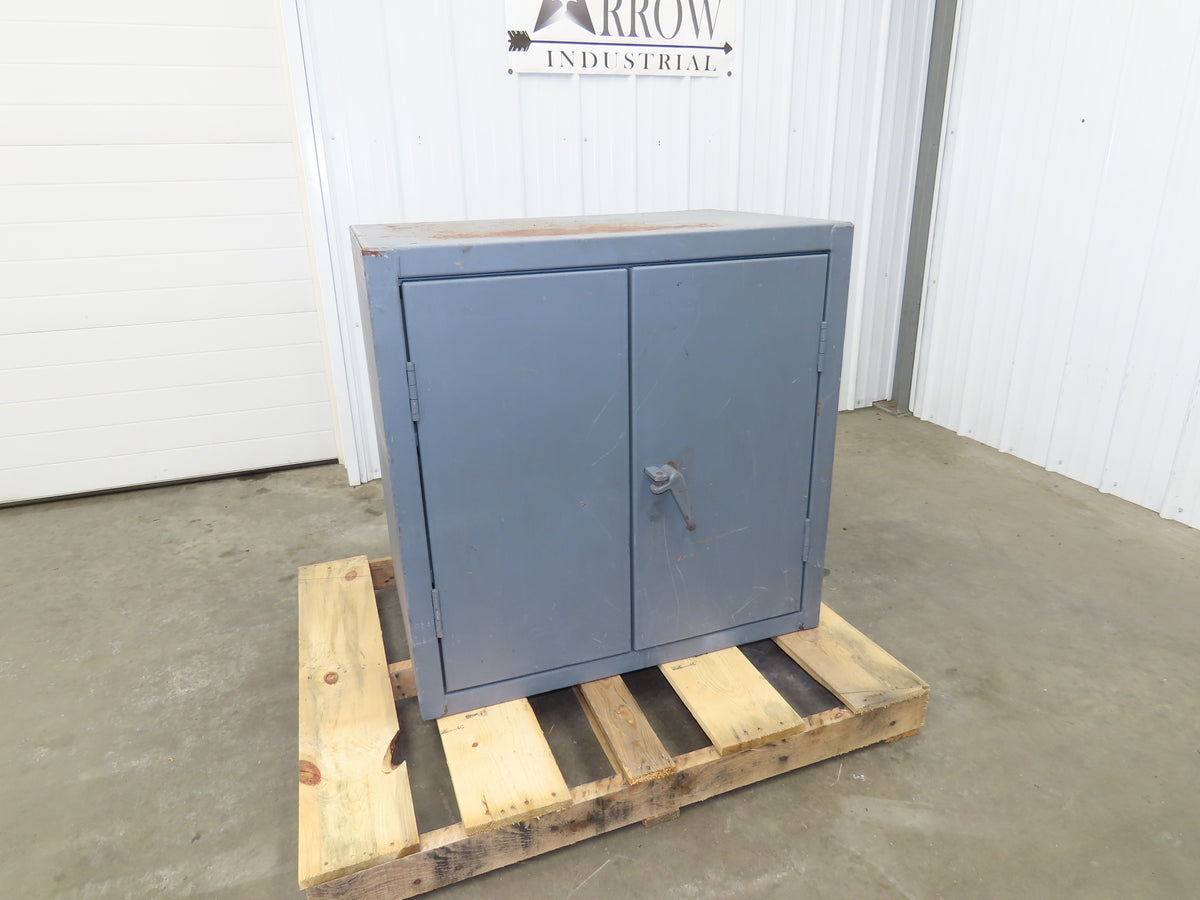 Durham Industrial Tool Storage Cabinet 12 GA Counter-Height 2 Shelf 36x24x36"