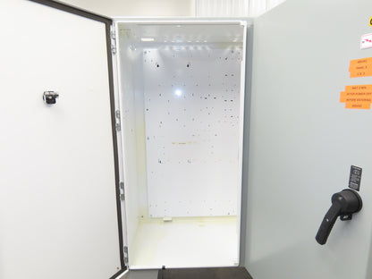 Hoffman A60X6124LPFTC Freestanding Electrical Enclosure 60x61x24" Dual Door