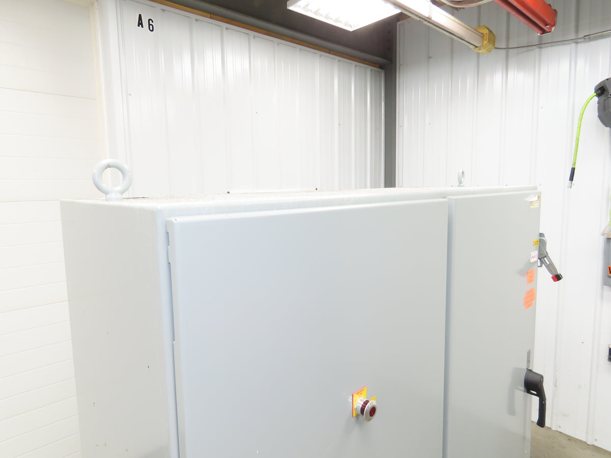Hoffman A60X6124LPFTC Freestanding Electrical Enclosure 60x61x24" Dual Door