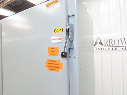Hoffman A60X6124LPFTC Freestanding Electrical Enclosure 60x61x24" Dual Door