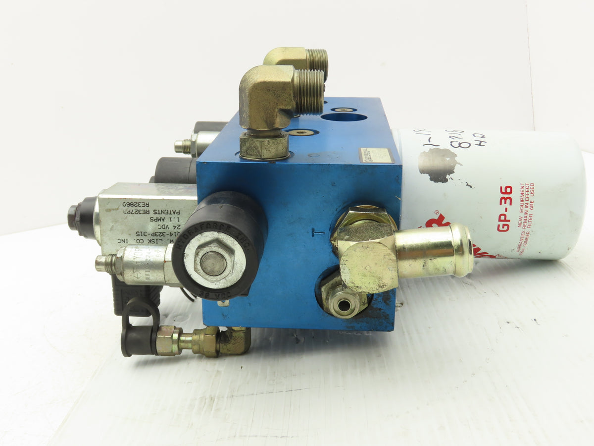 Fluid Power 241347BB Raymond Forklift Hydraulic Mast Control Valve Off DSS-350TT