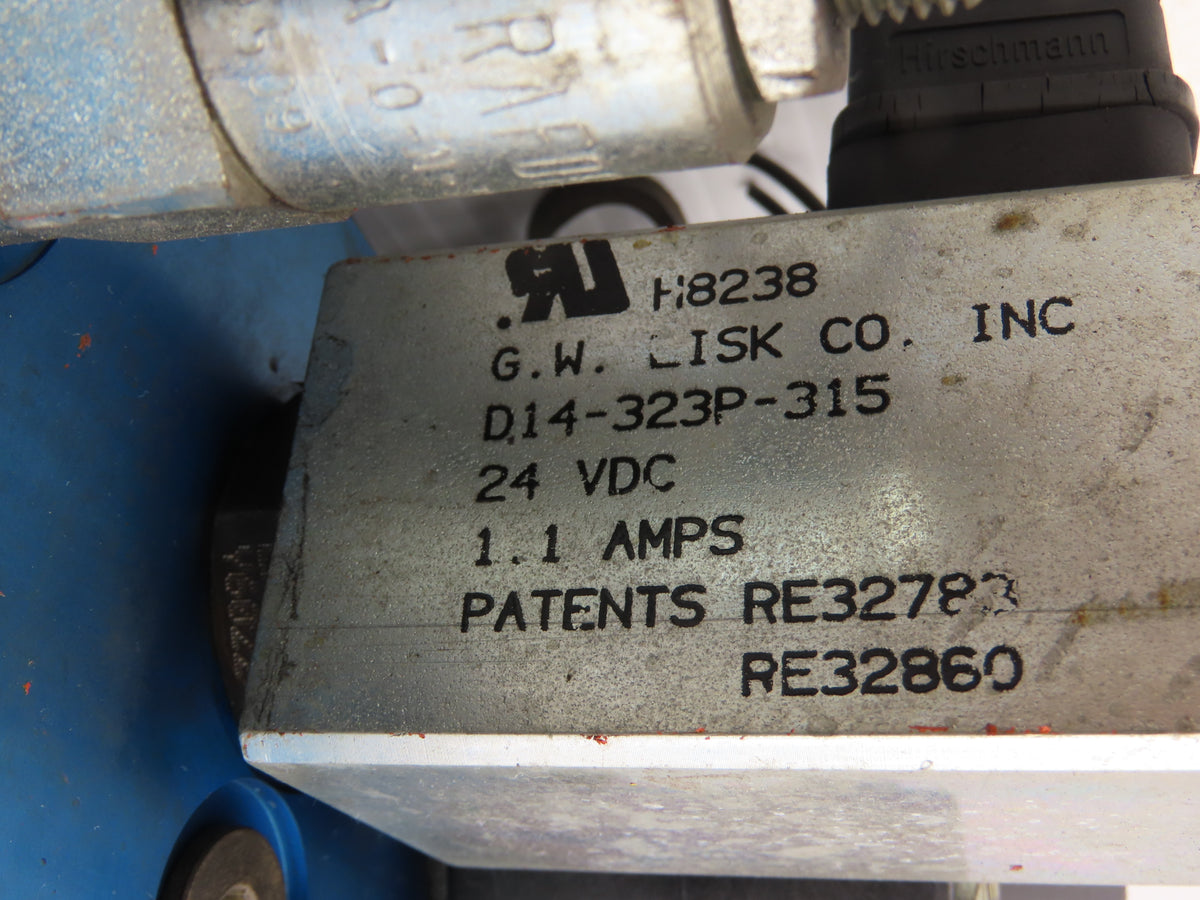 Fluid Power 241347BB Raymond Forklift Hydraulic Mast Control Valve Off DSS-350TT