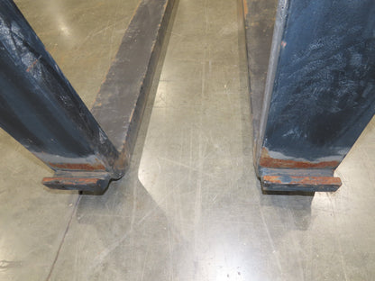 Arrow 732-5-96-3 Class 3  5"x 96" Steel Forklift Forks 20" Carriage 10000 Lb 8'