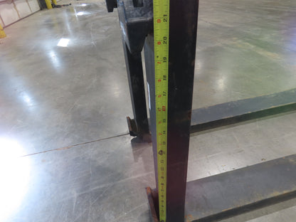 Arrow 732-5-96-3 Class 3  5"x 96" Steel Forklift Forks 20" Carriage 10000 Lb 8'