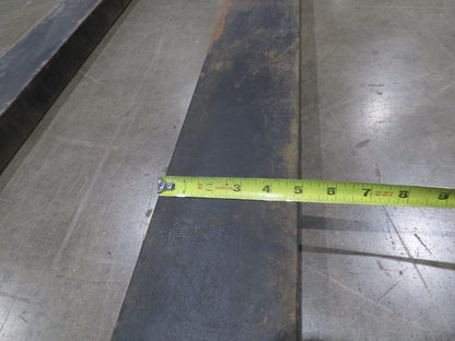 Arrow 732-5-96-3 Class 3  5"x 96" Steel Forklift Forks 20" Carriage 10000 Lb 8'