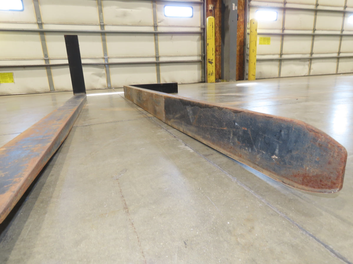 Arrow 732-5-96-3 Class 3  5"x 96" Steel Forklift Forks 20" Carriage 10000 Lb 8'