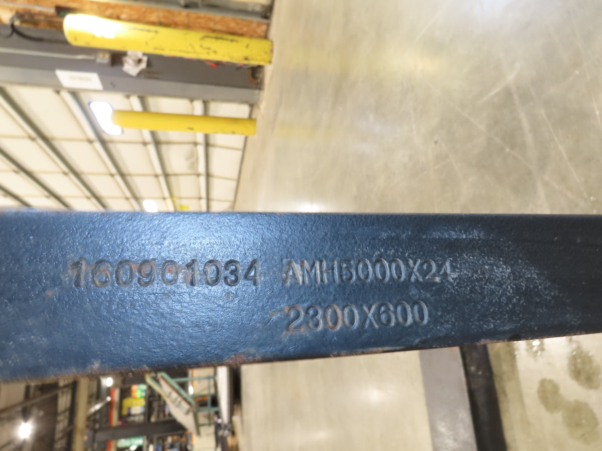 Arrow 732-5-96-3 Class 3  5"x 96" Steel Forklift Forks 20" Carriage 10000 Lb 8'