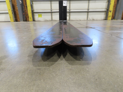 Arrow 732-5-96-3 Class 3  5"x 96" Steel Forklift Forks 20" Carriage 10000 Lb 8'