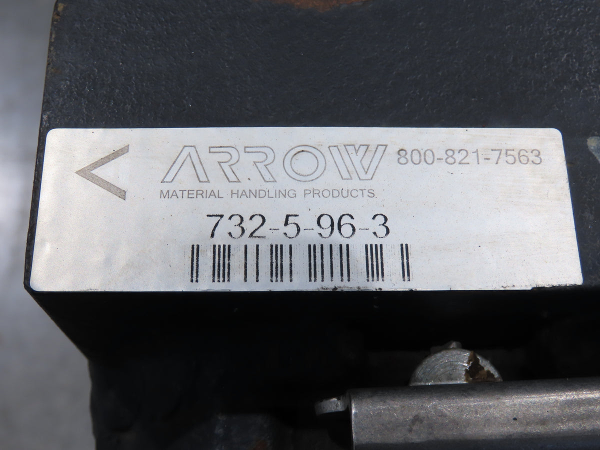 Arrow 732-5-96-3 Class 3  5"x 96" Steel Forklift Forks 20" Carriage 10000 Lb 8'