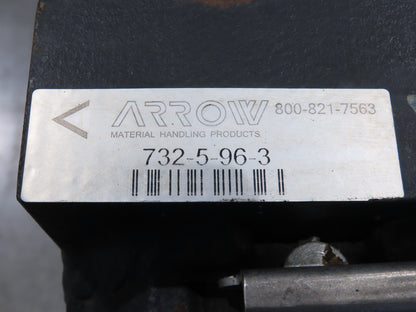 Arrow 732-5-96-3 Class 3  5"x 96" Steel Forklift Forks 20" Carriage 10000 Lb 8'