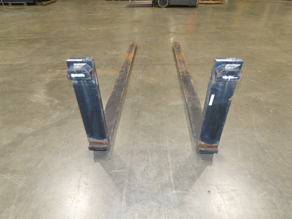 Arrow 732-5-96-3 Class 3  5"x 96" Steel Forklift Forks 20" Carriage 10000 Lb 8'