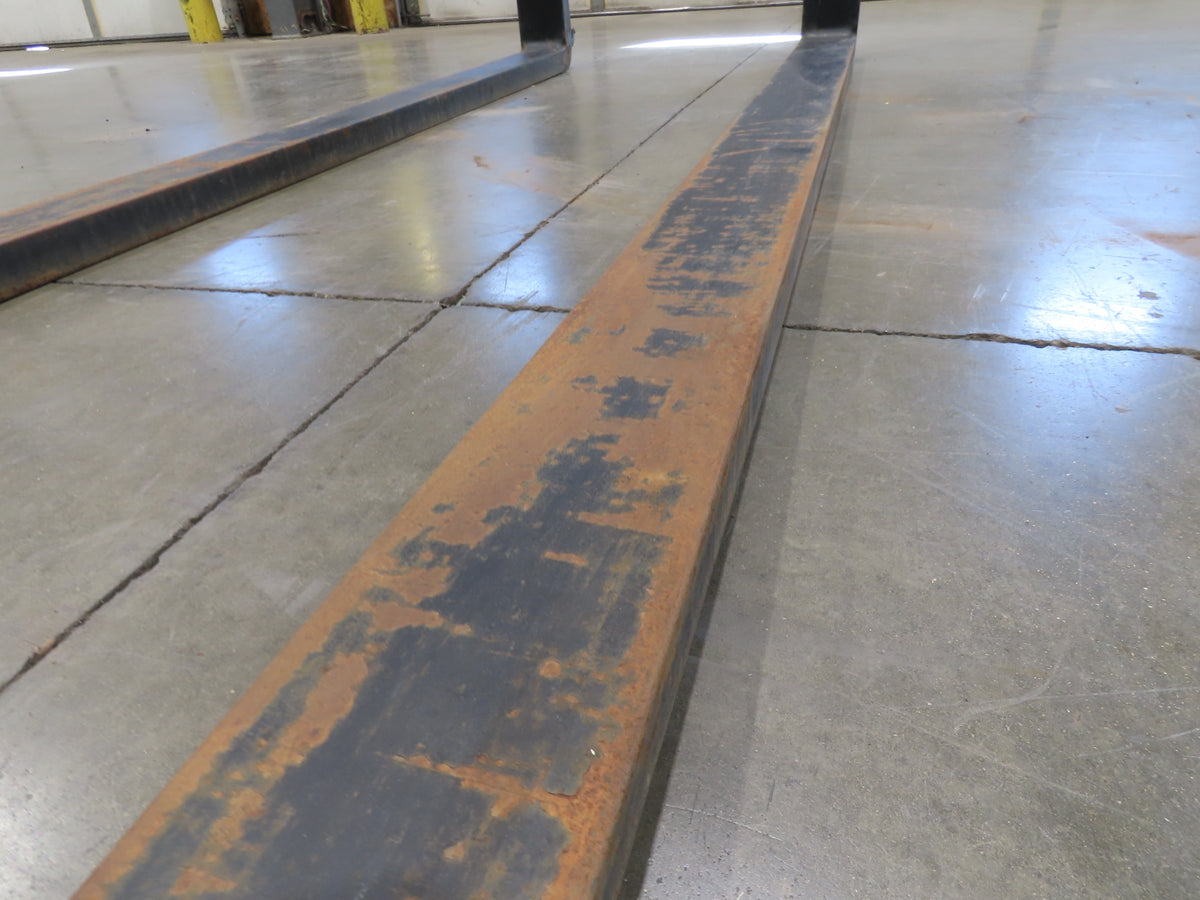 Arrow 732-5-96-3 Class 3  5"x 96" Steel Forklift Forks 20" Carriage 10000 Lb 8'
