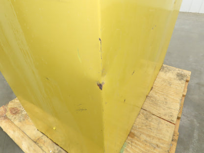 Justrite 25450 Yellow Flammable Safety Cabinet Manual Close 45 Gallon Liquid