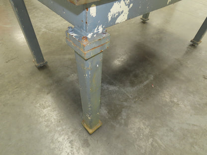 Vintage Precision Steel Welding Layout Table 72x36" Cast Iron 2" Thick Top