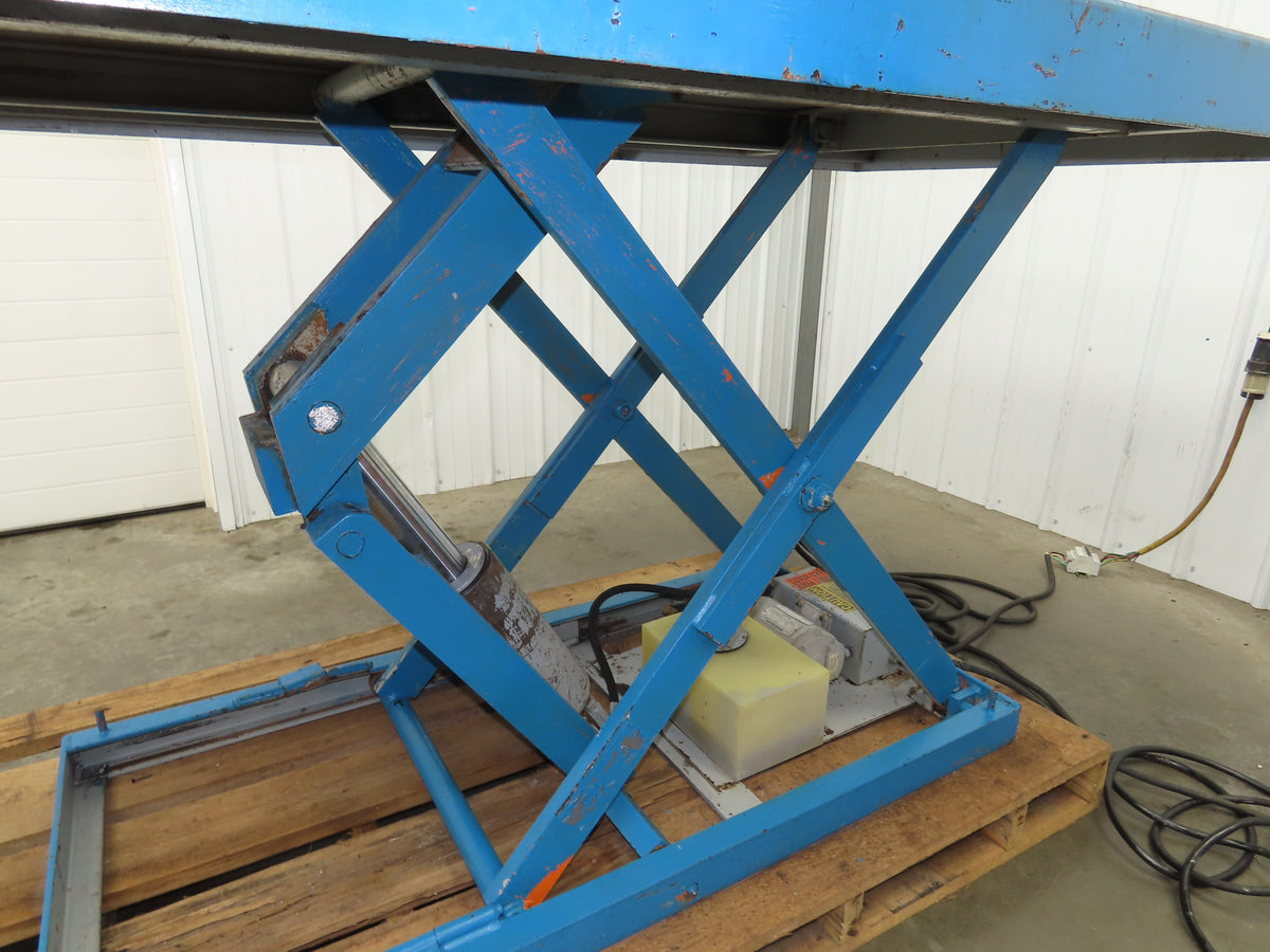 American Hydraulic Scissor Lift Table 6000lb 96x48" Top 36" Travel 230/460V 3Ph