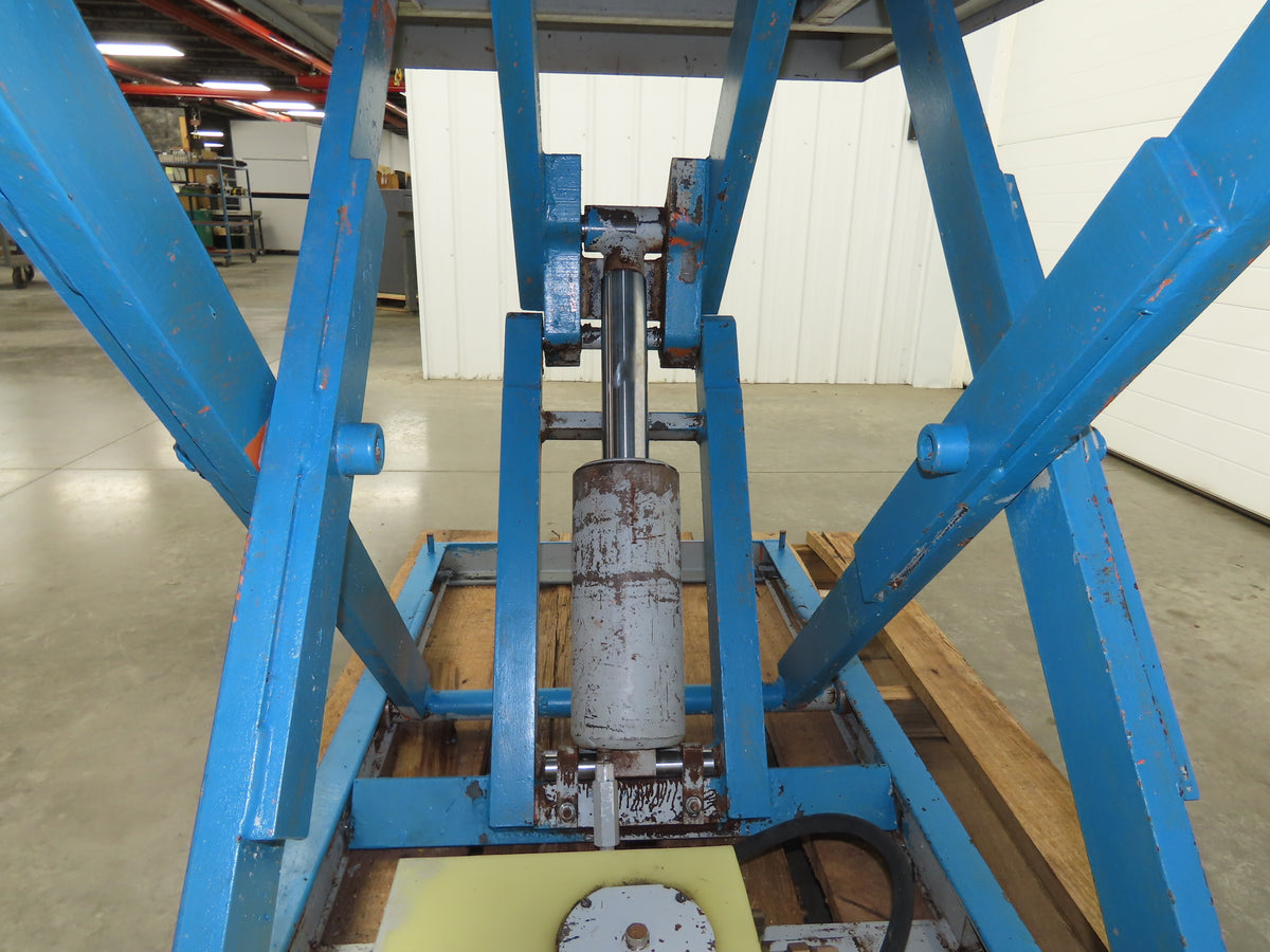 American Hydraulic Scissor Lift Table 6000lb 96x48" Top 36" Travel 230/460V 3Ph