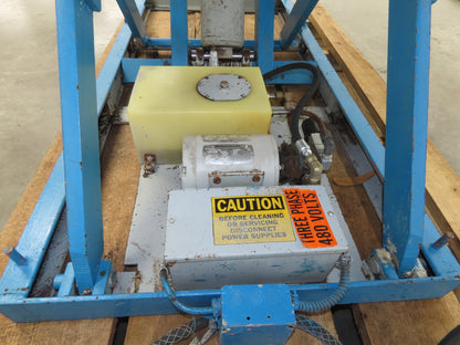 American Hydraulic Scissor Lift Table 6000lb 96x48" Top 36" Travel 230/460V 3Ph