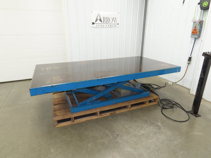 American Hydraulic Scissor Lift Table 6000lb 96x48" Top 36" Travel 230/460V 3Ph