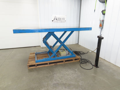 American Hydraulic Scissor Lift Table 6000lb 96x48" Top 36" Travel 230/460V 3Ph