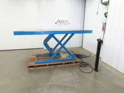 American Hydraulic Scissor Lift Table 6000lb 96x48" Top 36" Travel 230/460V 3Ph