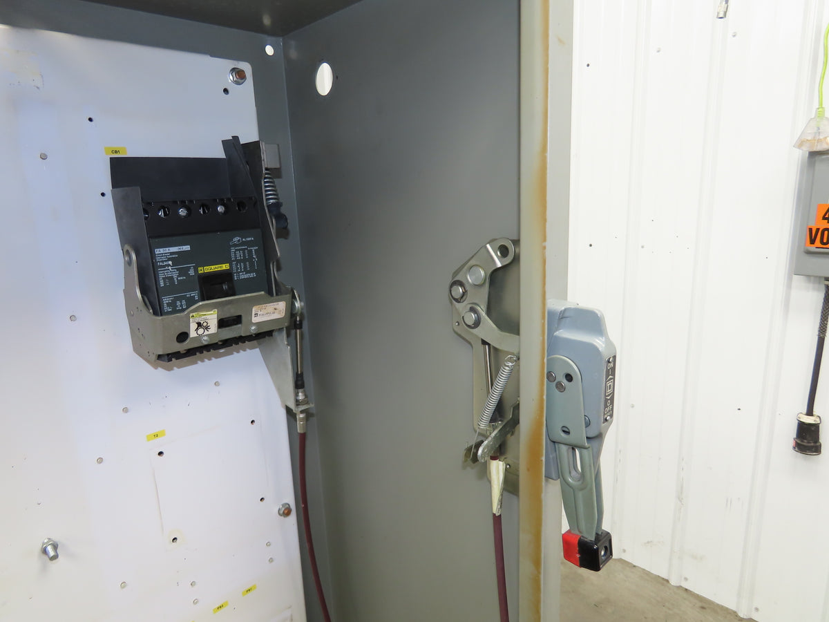 Saginaw SCE-48XEL3716LP Freestanding Electrical Enclosure 48x37x16" 50A Breaker