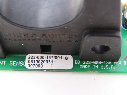 Raymond 223-000-137/001 G Dockstocker Forklift Current Sensor PCB Off DSS-350TT